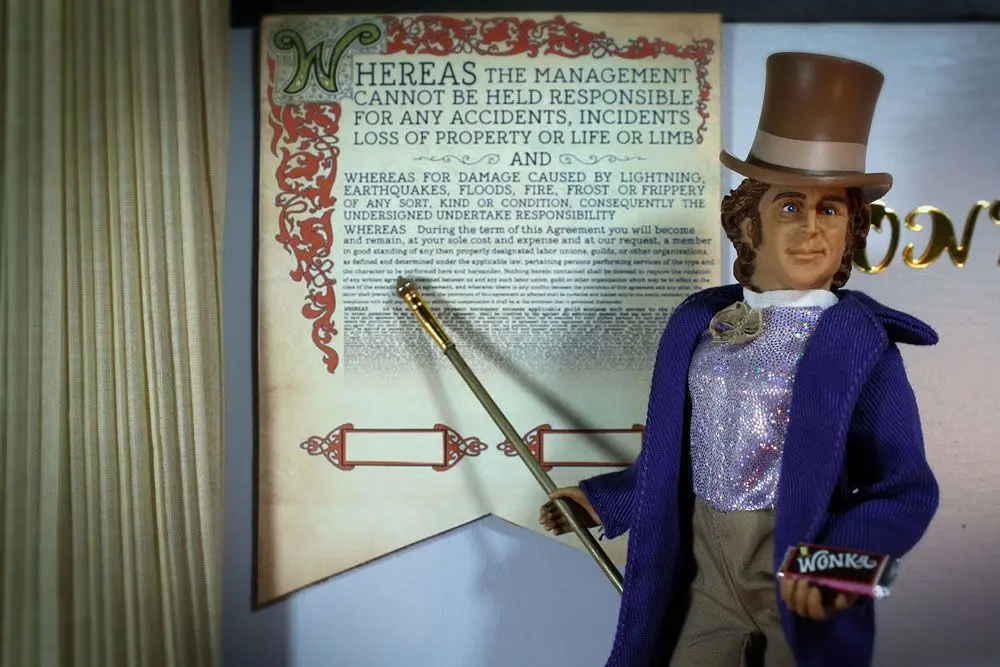 Willy Wonka &amp; the Chocolate Factory Action Figure Willy Wonka (Gene Wilder) 20 cm product photo
