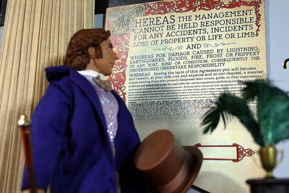 Willy Wonka &amp; the Chocolate Factory Action Figure Willy Wonka (Gene Wilder) 20 cm product photo