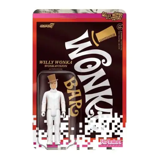 Willy Wonka and the Chocolate Factory (1971) ReAction Action Figure Wave 03 Willy Wonka (White Suit) 10 cm product photo