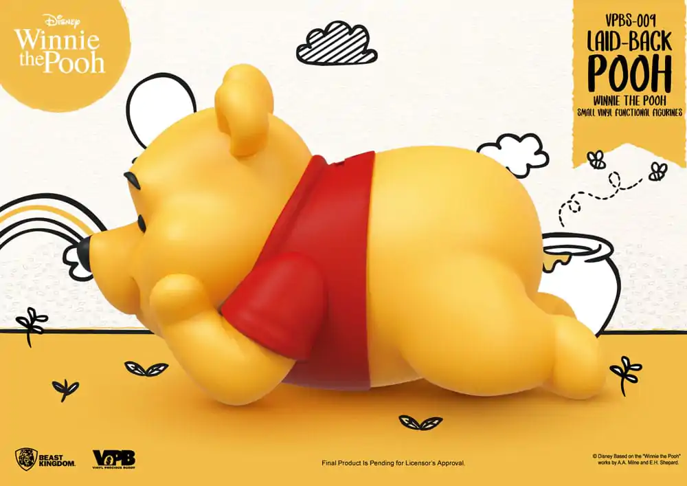 Winnie The Pooh Small Vinyl Bank laid-back Winnie 17 cm product photo