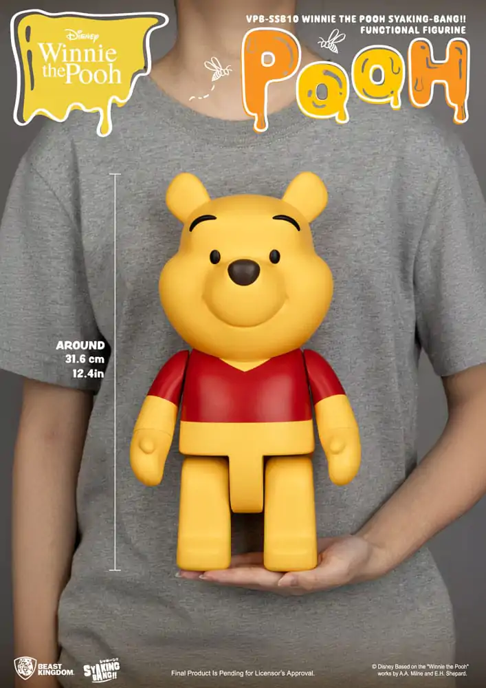 Winnie the Pooh Syaking Bang action figure piggy bank Winnie the Pooh 31 cm product photo