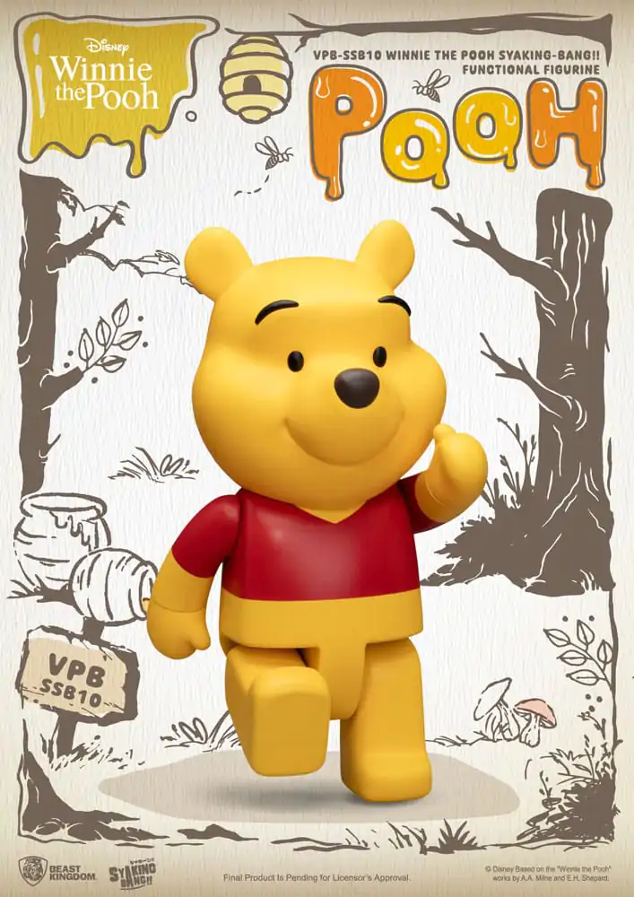 Winnie the Pooh Syaking Bang action figure piggy bank Winnie the Pooh 31 cm product photo