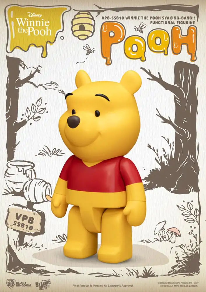 Winnie the Pooh Syaking Bang action figure piggy bank Winnie the Pooh 31 cm product photo