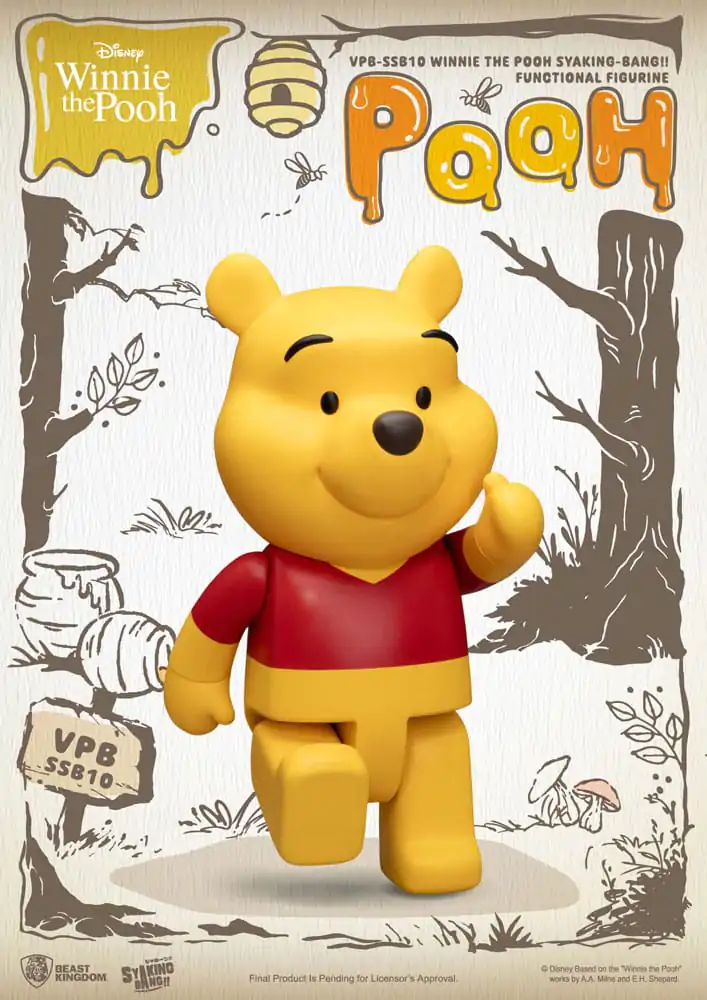 Winnie the Pooh Syaking Bang action figure piggy bank Winnie the Pooh 31 cm product photo