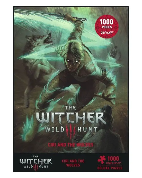 Witcher 3 Wild Hunt Puzzle Ciri and the Wolves termékfotó