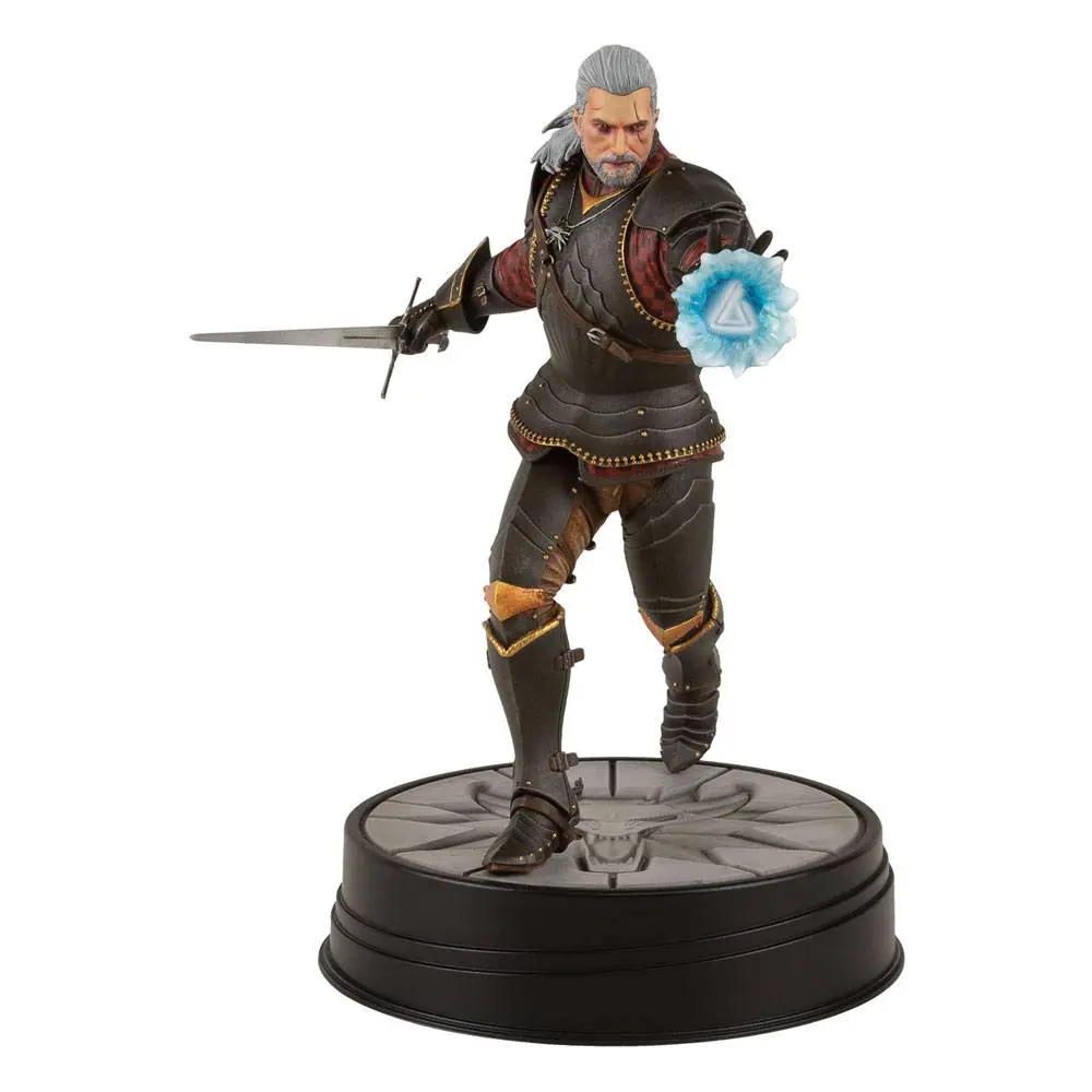 Witcher 3 Wild Hunt PVC Statue Geralt Toussaint Tourney Armor 20 cm product photo