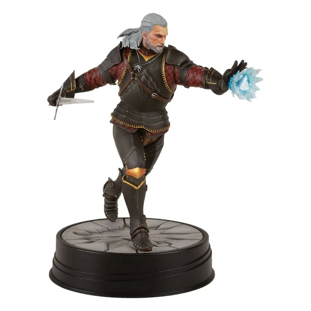 Witcher 3 Wild Hunt PVC Statue Geralt Toussaint Tourney Armor 20 cm product photo