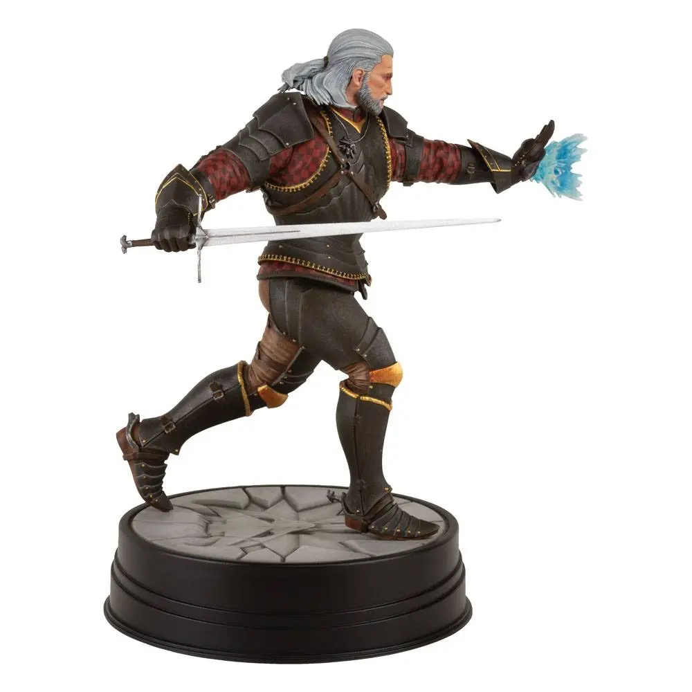 Witcher 3 Wild Hunt PVC Statue Geralt Toussaint Tourney Armor 20 cm product photo