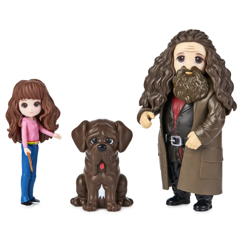 Wizarding World Harry Potter Hermione and Hagrid set figure product photo