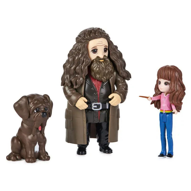 Wizarding World Harry Potter Hermione and Hagrid set figure product photo