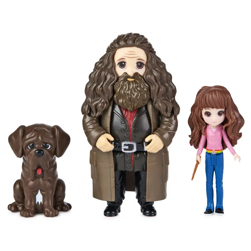 Wizarding World Harry Potter Hermione and Hagrid set figure product photo