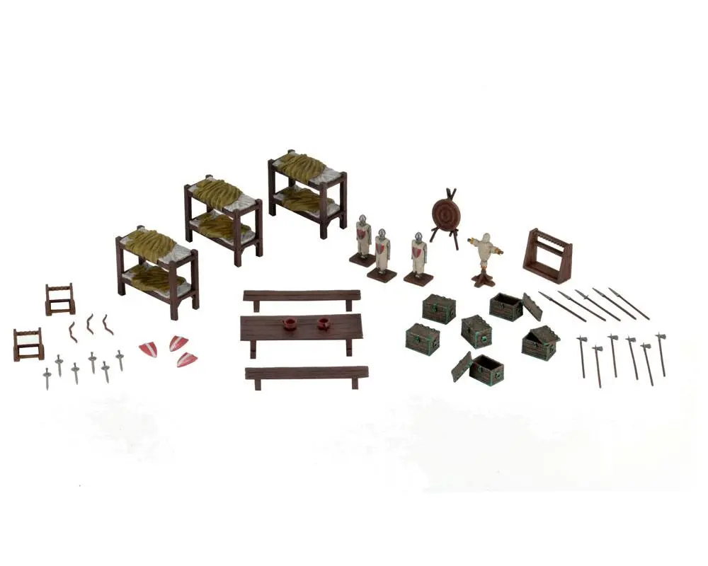 WizKids 4D Settings: Castle Barracks product photo