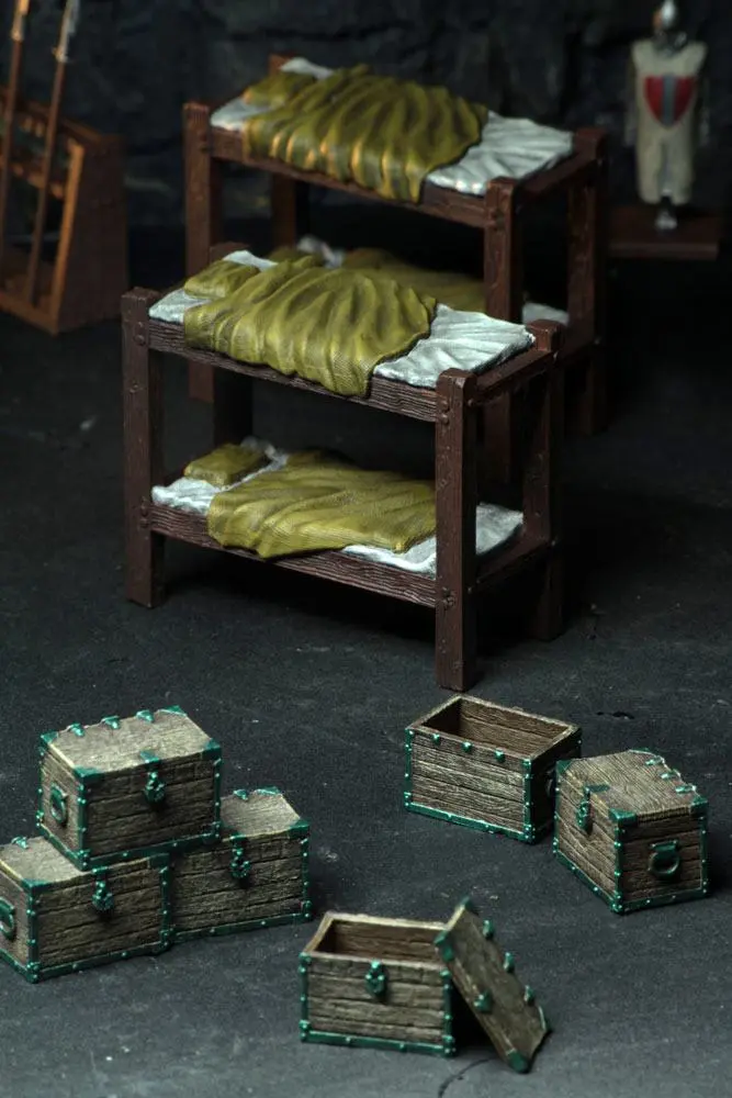 WizKids 4D Settings: Castle Barracks product photo