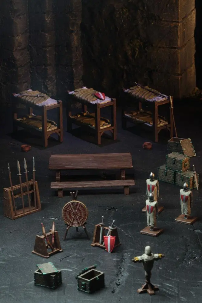 WizKids 4D Settings: Castle Barracks product photo