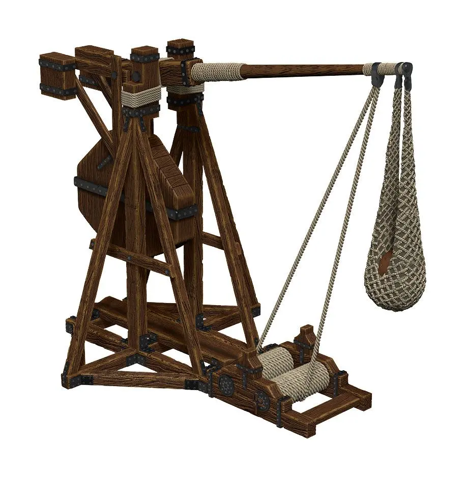 WizKids 4D Settings pre-painted Miniatures War Machines: Trebuchet product photo