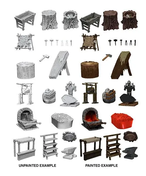 WizKids Deep Cuts Miniatures Townspeople &amp; Accessories product photo