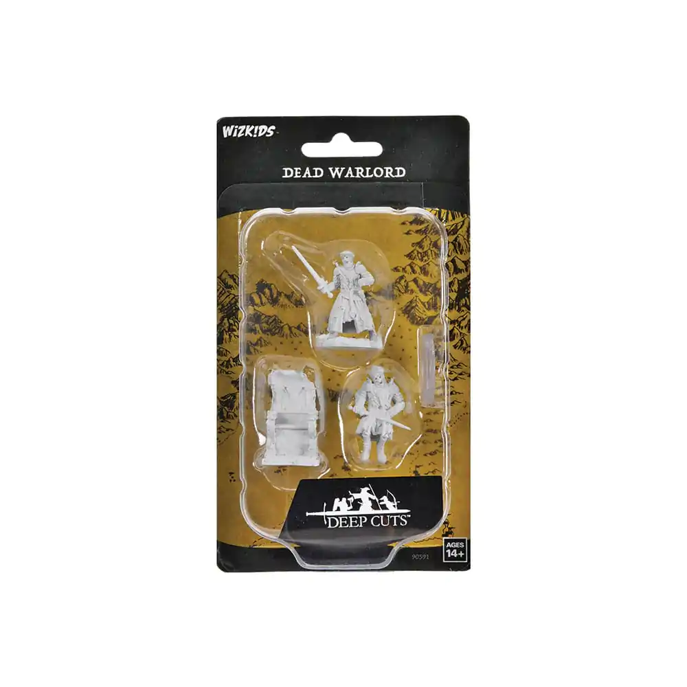 WizKids Deep Cuts Miniatures Unpainted Miniatures 2-Pack Dead Warlord product photo