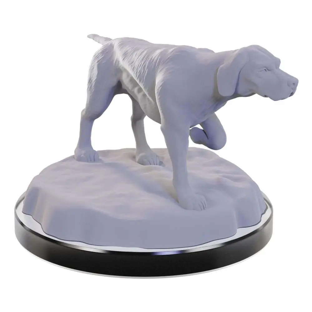 WizKids Deep Cuts Miniatures Unpainted Miniatures 3-Pack Dog Companions product photo