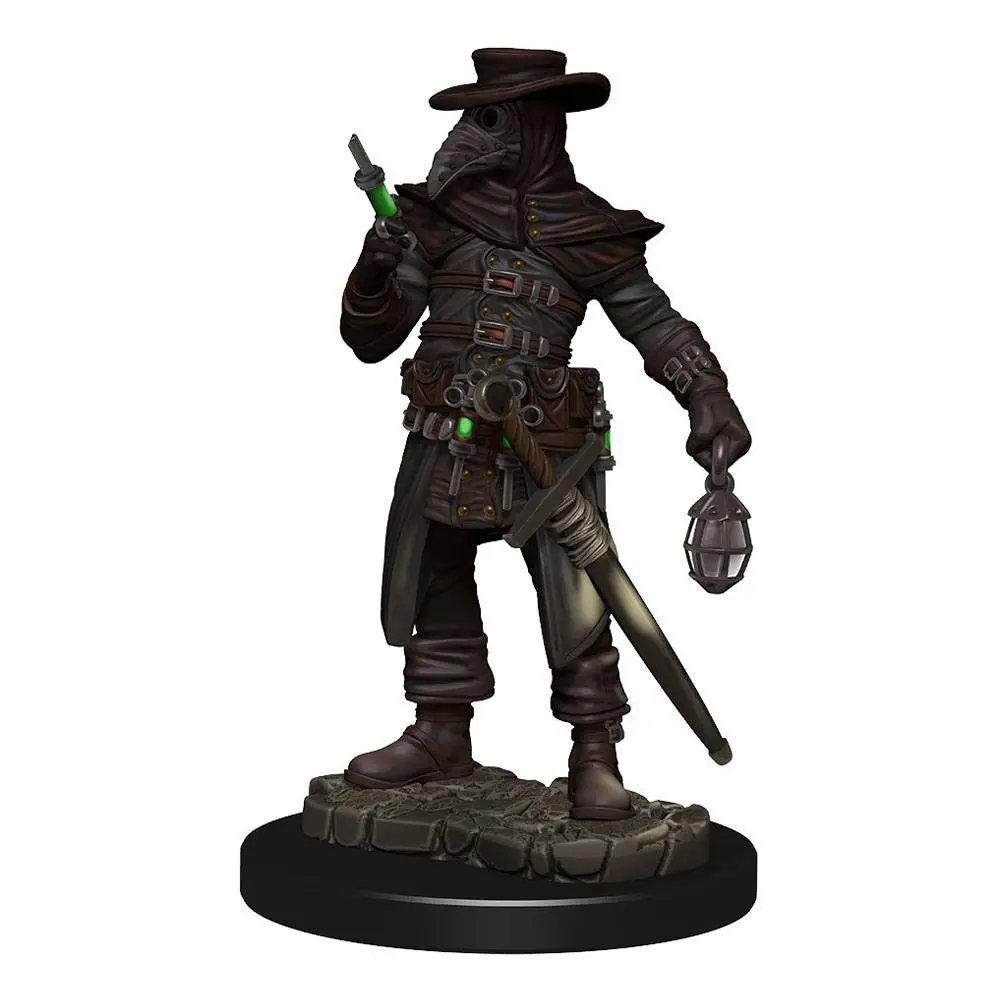 WizKids Deep Cuts Unpainted Miniature Plague Doctor &amp; Cultist Case (2) product photo