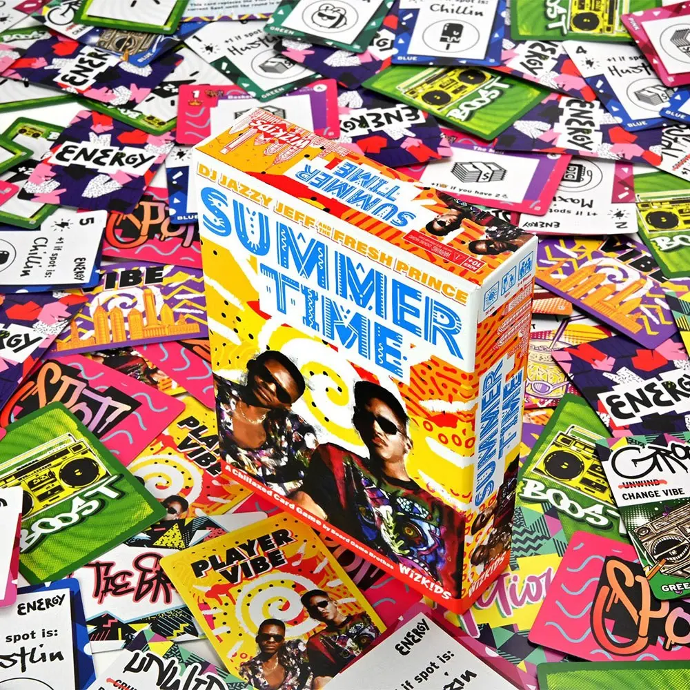 WizKids Card Game DJ Jazzy Jeff and the Fresh Prince: Summertime english product photo