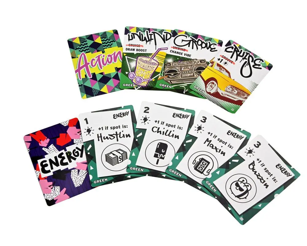 WizKids Card Game DJ Jazzy Jeff and the Fresh Prince: Summertime english product photo