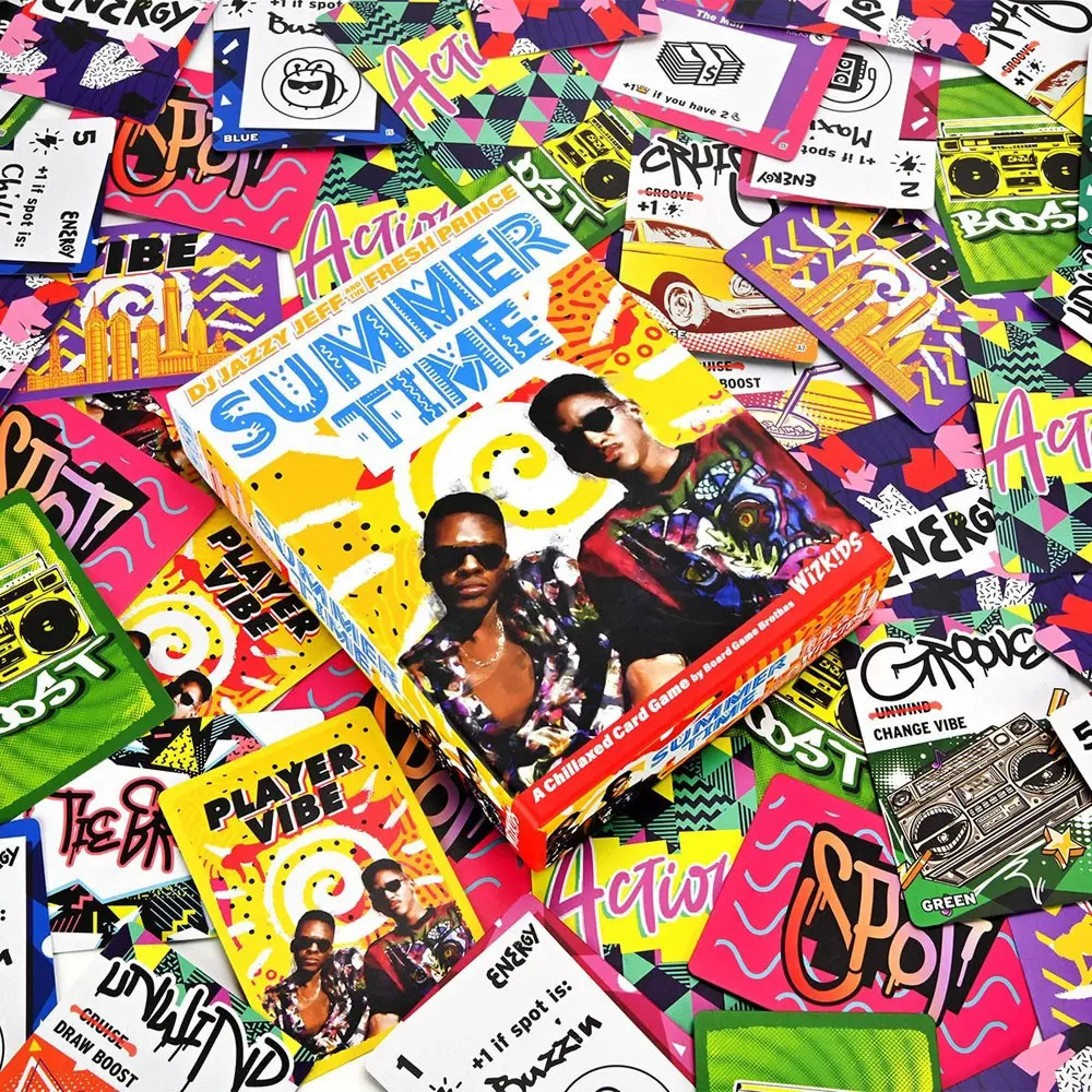 WizKids Card Game DJ Jazzy Jeff and the Fresh Prince: Summertime english product photo