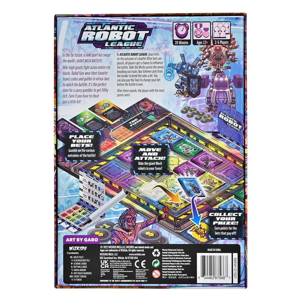 WizKids Card Game Atlantic Robot League *English Version* product photo