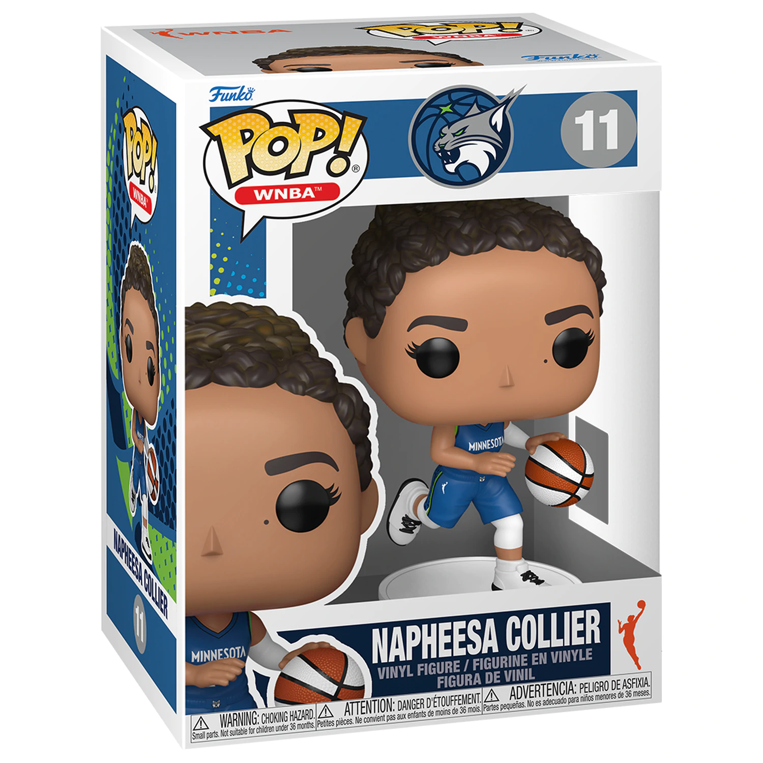 WNBA Legends Funko POP! Sports Vinyl Figure Lynx- Napheesa Collier 9 cm product photo