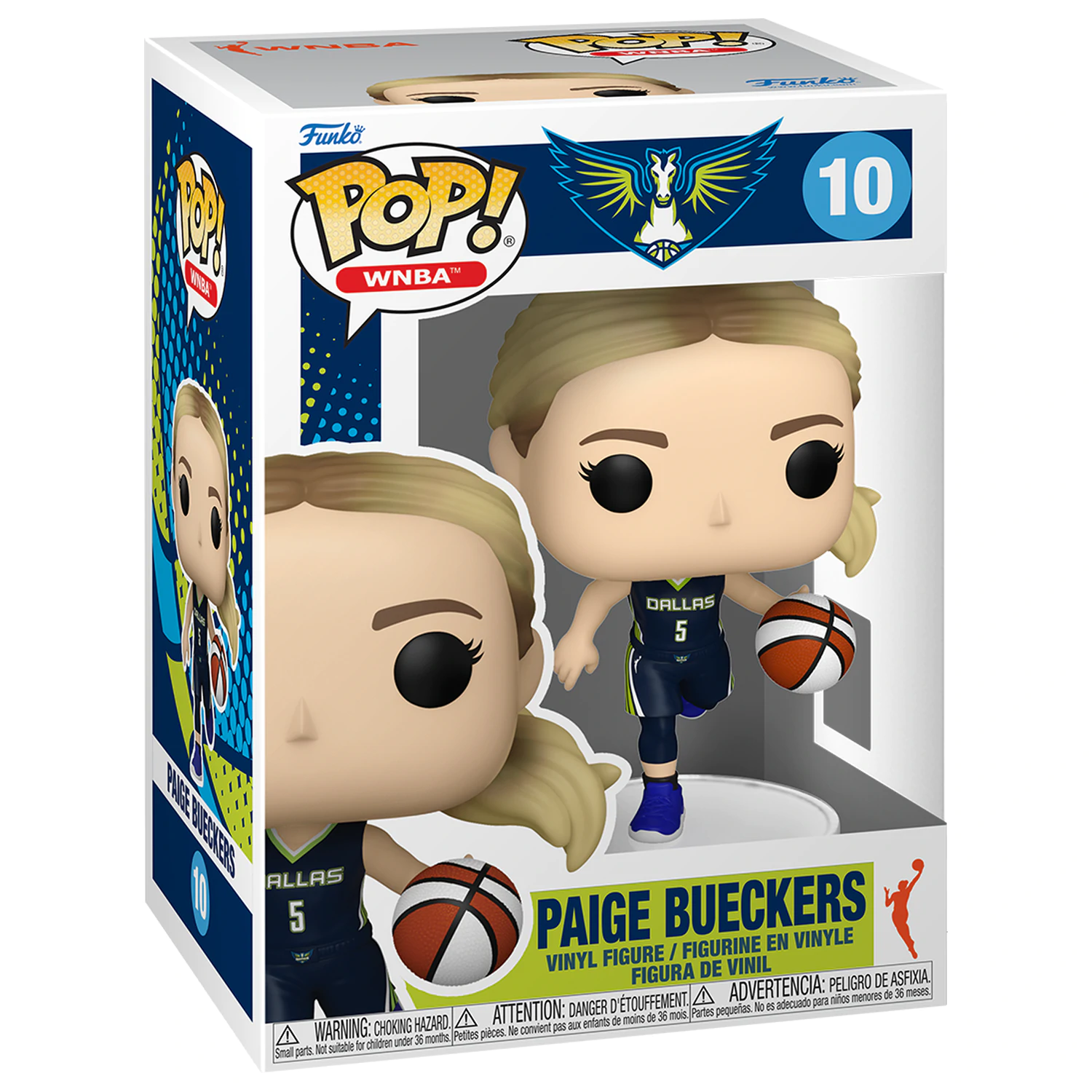 WNBA Legends Funko POP! Sports Vinyl Figure Wings- Paige Bueckers 9 cm product photo