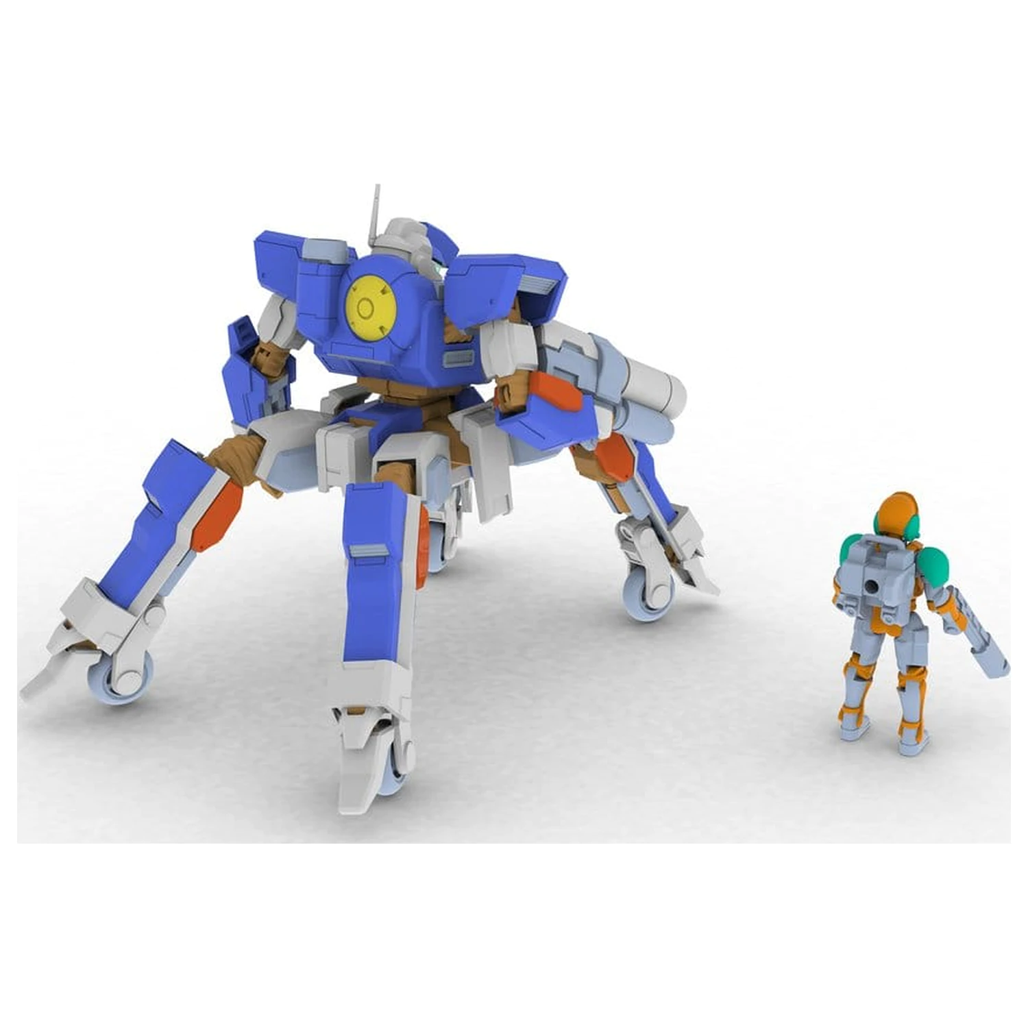 Wolf Fang Sky Fang 2001 Plastic Model Kit TYPE03 Karyu 12 cm product photo