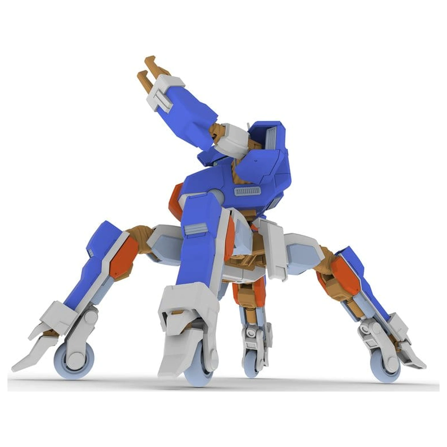 Wolf Fang Sky Fang 2001 Plastic Model Kit TYPE03 Karyu 12 cm product photo