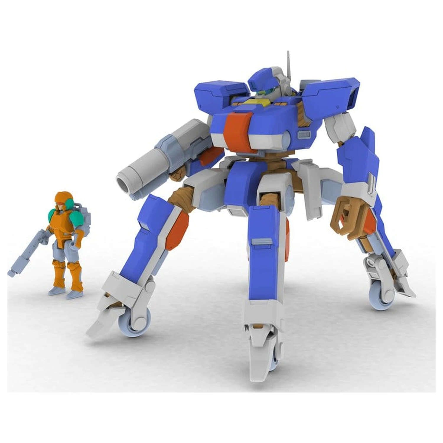 Wolf Fang Sky Fang 2001 Plastic Model Kit TYPE03 Karyu 12 cm product photo