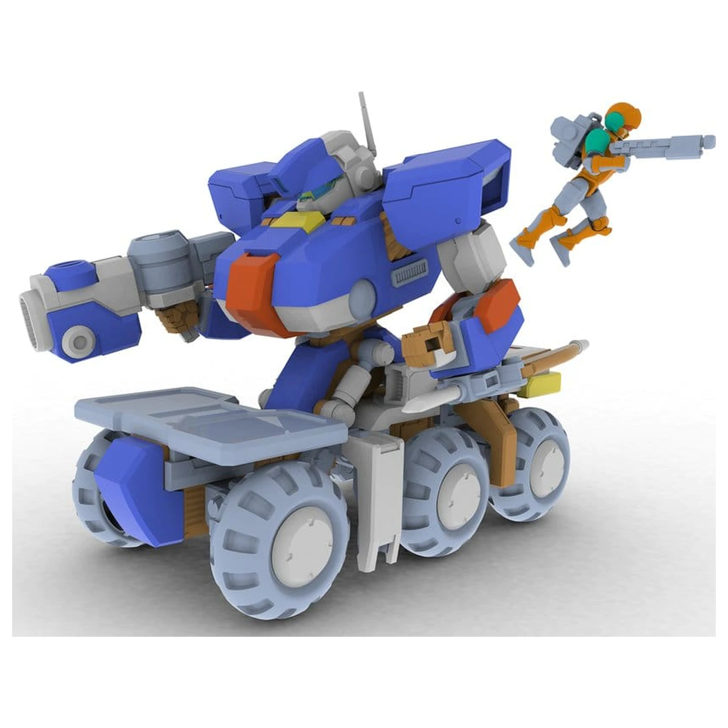 Wolf Fang Sky Fang 2001 Plastic Model Kit TYPE04 Shinryu 10 cm product photo