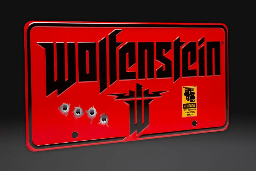 Wolfenstein Metal Sign The New Colossus product photo
