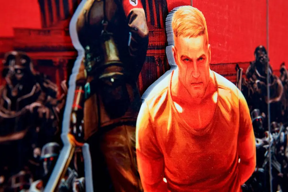 Wolfenstein WoodArts 3D Wooden Wall Art The New Colossus 30 x 40 cm product photo