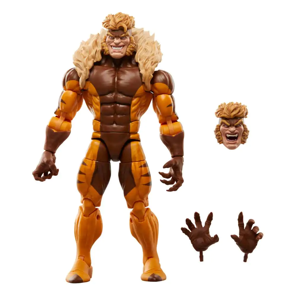 Wolverine 50th Anniversary Marvel Legends Action Figure 2-Pack Marvel's Logan &amp; Sabretooth 15 cm product photo
