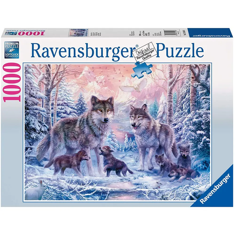 Wolves puzzle 1000pcs product photo