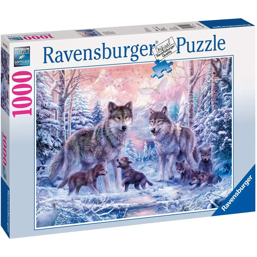 Wolves puzzle 1000pcs product photo