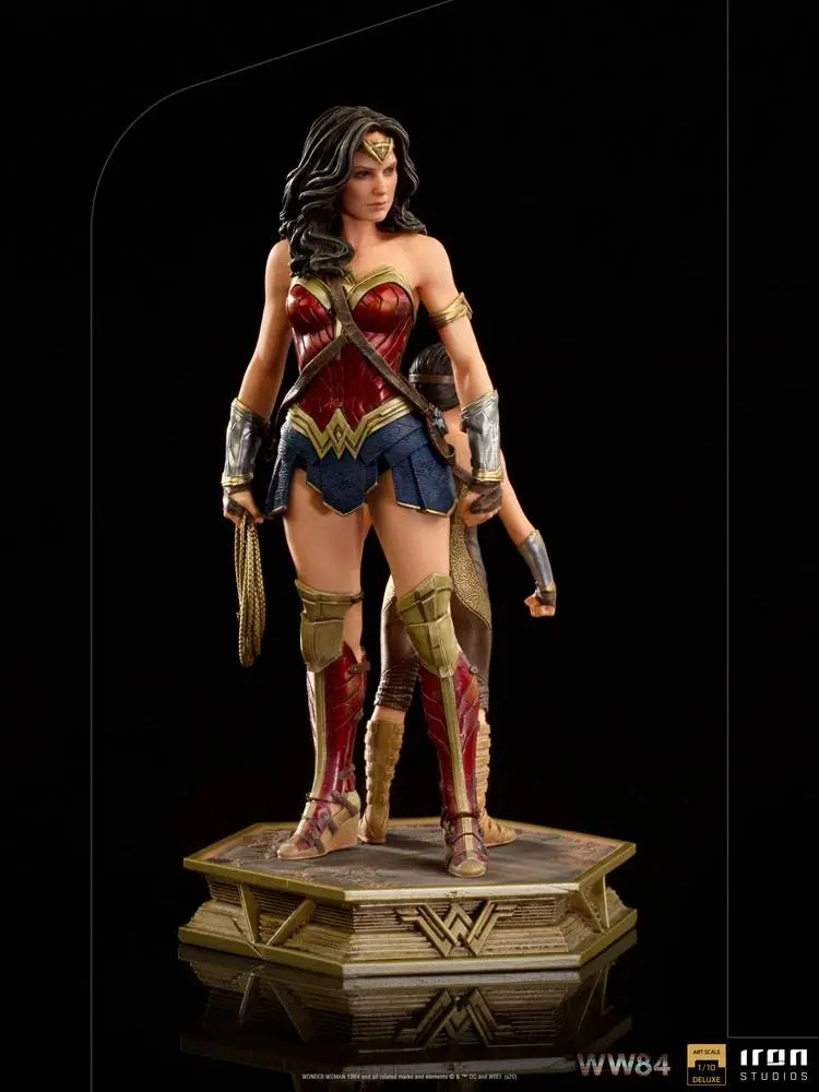 Wonder Woman 1984 Deluxe Art Scale Statue 1/10 Wonder Woman &amp; Young Diana 20 cm product photo
