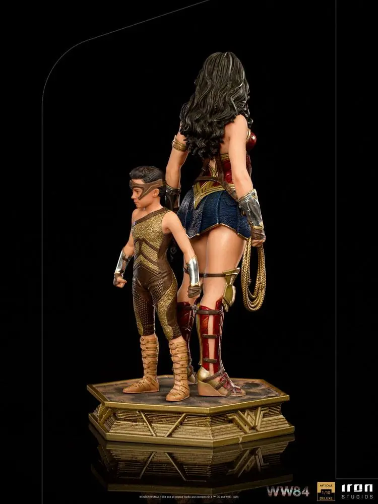 Wonder Woman 1984 Deluxe Art Scale Statue 1/10 Wonder Woman &amp; Young Diana 20 cm product photo