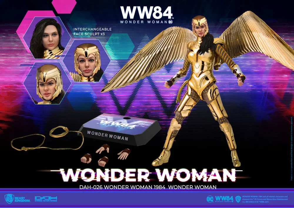 Wonder Woman 1984 Dynamic 8ction Heroes Action Figure 1/9 Wonder Woman 21 cm termékfotó