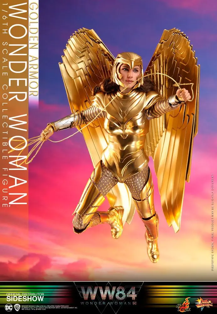 Wonder Woman 1984 Movie Masterpiece Action Figure 1/6 Golden Armor Wonder Woman 30 cm product photo