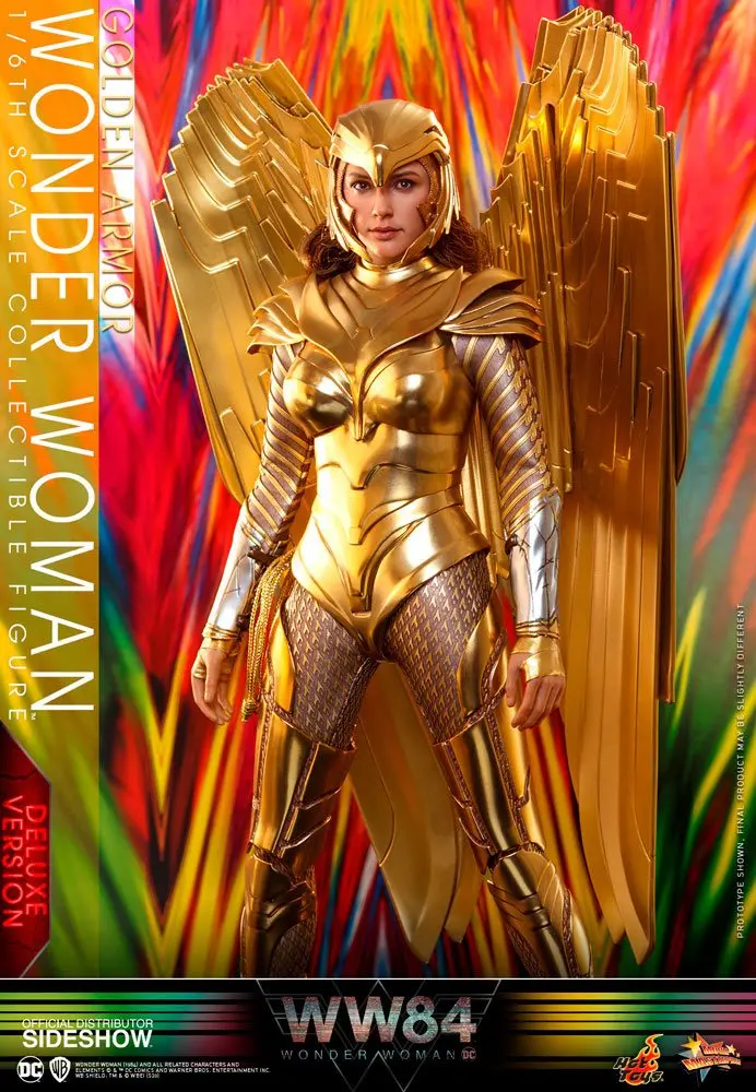 Wonder Woman 1984 Movie Masterpiece Action Figure 1/6 Golden Armor Wonder Woman (Deluxe) 30 cm product photo