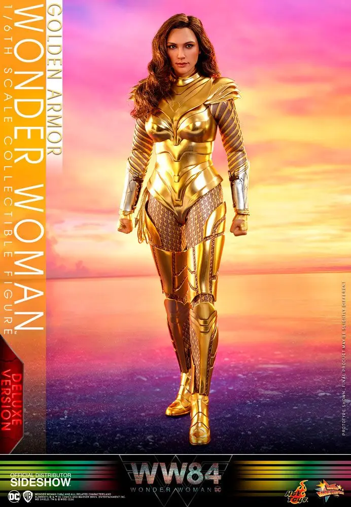 Wonder Woman 1984 Movie Masterpiece Action Figure 1/6 Golden Armor Wonder Woman (Deluxe) 30 cm product photo