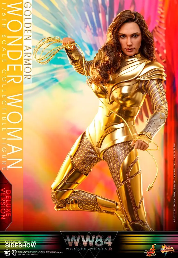 Wonder Woman 1984 Movie Masterpiece Action Figure 1/6 Golden Armor Wonder Woman (Deluxe) 30 cm product photo