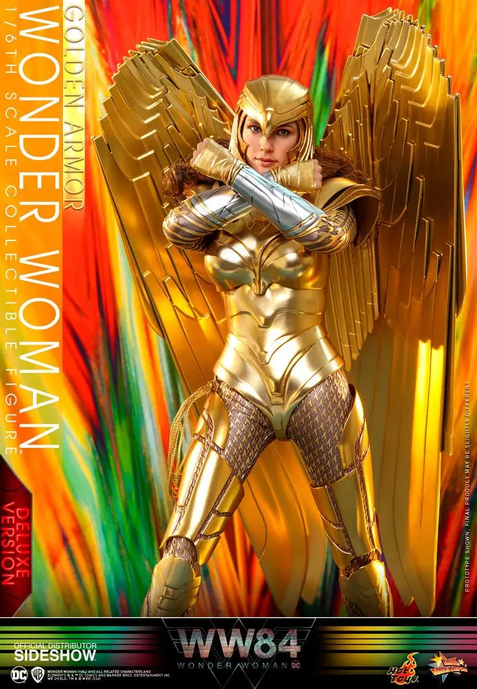 Wonder Woman 1984 Movie Masterpiece Action Figure 1/6 Golden Armor Wonder Woman (Deluxe) 30 cm product photo
