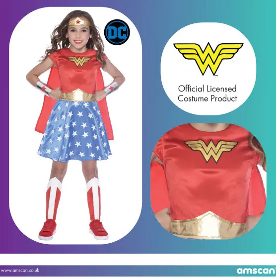 Wonder Woman costume 3-4 years product photo
