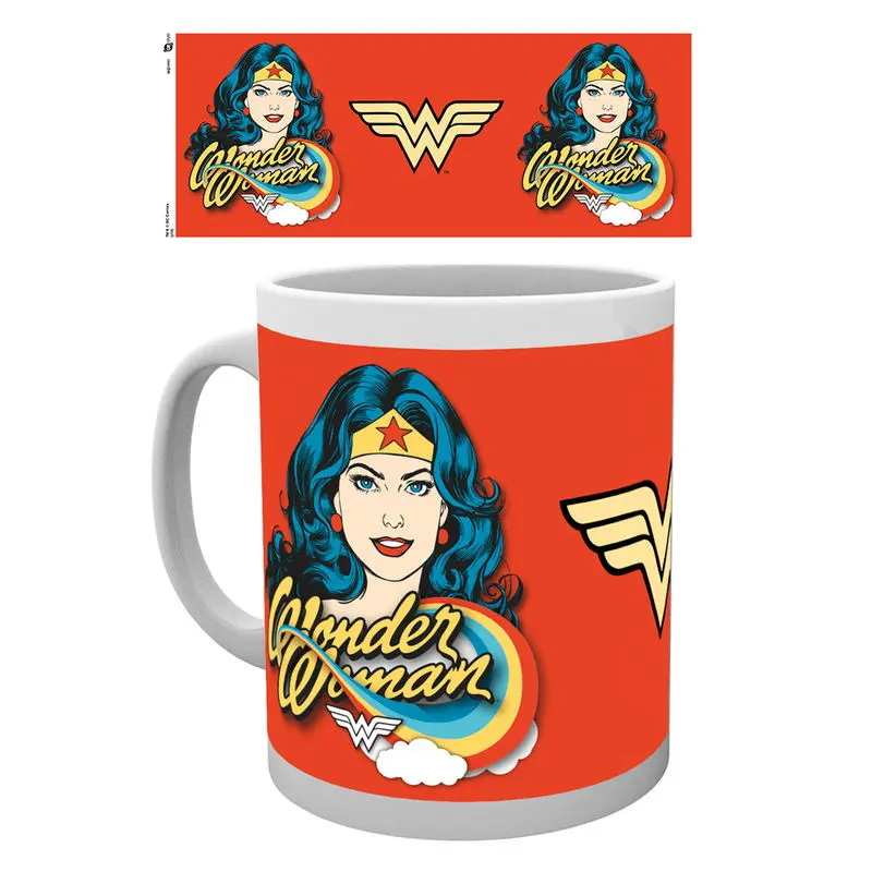 Wonder Woman face mug product photo
