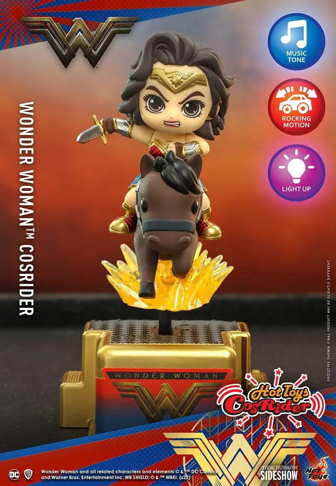 Wonder Woman CosRider Mini Figure with Sound &amp; Light Up Wonder Woman 13 cm product photo