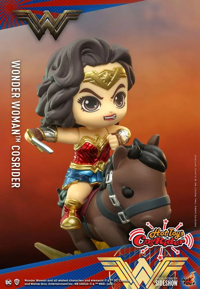 Wonder Woman CosRider Mini Figure with Sound &amp; Light Up Wonder Woman 13 cm product photo